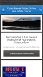 Mobile Screenshot of cursobienesraicesonline.com